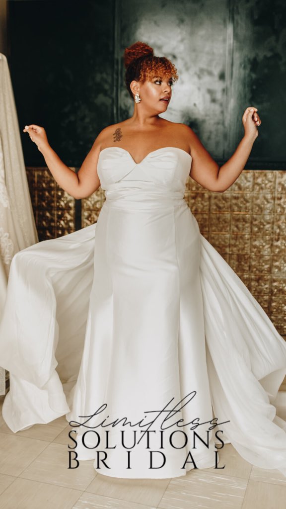 ISaidYesFL's tweet photo. Sizing Options Are Limitless- on the #isaidyesfl BLOG! 💜⛓in bio!! 
.
.
.
Check out @limitless__sb @ @solutionsbridal launching NEXT month (September)!! Hello GORGEOUS! 💋Blog ⛓ in bio! ✨
.
.
.

#isaidyesfl https://t.co/EFNhKrmLVJ