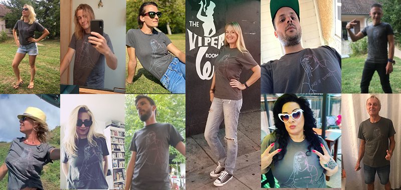 YardOfBlondes's tweet photo. New models needed 📸 Send us your picture wearing the YOB t-shirt to be part of our merch campaign 😎
It's never too late to support the band 👉 https://t.co/KwrOYPXiM3
#modelneeded #merch #sale #tshirt 👚#gift 🎁#support #CD 📀#magnet #sticker #poster #supportartists https://t.co/CzxWTdZdi4