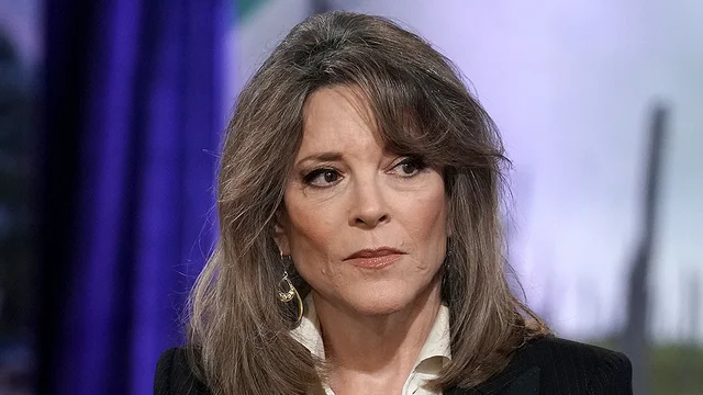 thehill's tweet photo. Marianne Williamson: Democratic convention "like binge watching a Marriott commercial" https://t.co/xRA50908I9 https://t.co/8ERWhvy80W