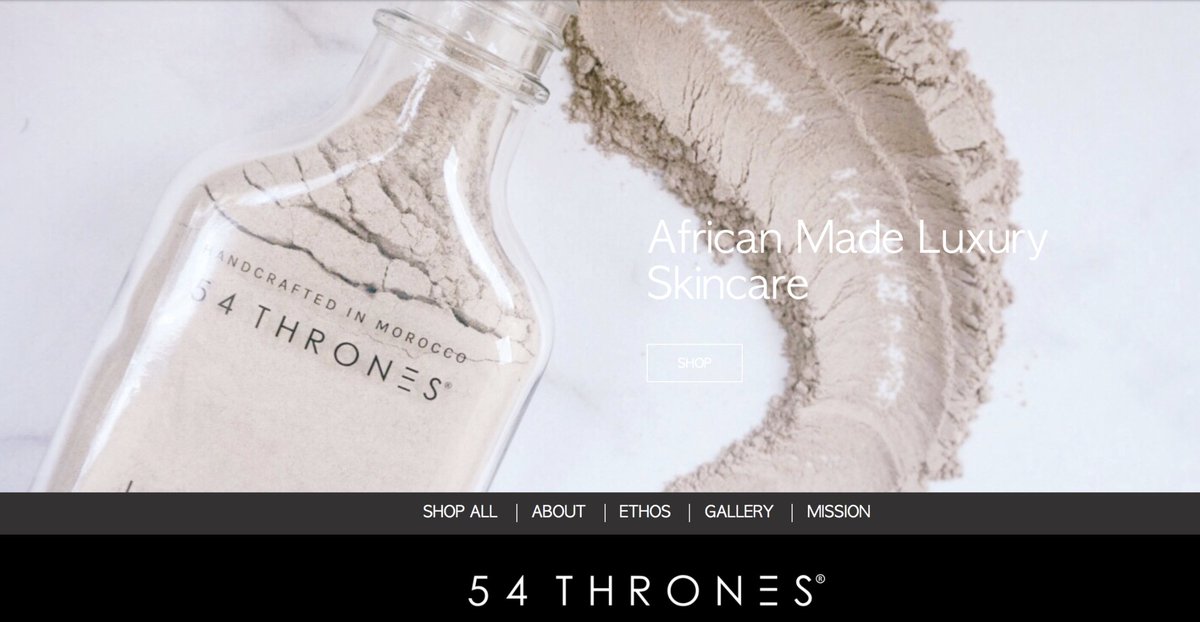 Step 1: Website RebrandingThe original website needed some work and Christina set out to change the vibe. Design is critical, and even more so with a beauty product where emotion drives decision making.Old Site banner            | New site banner