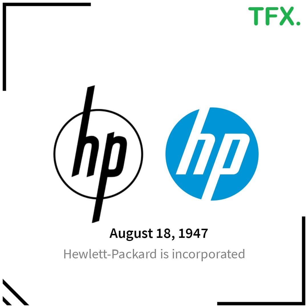 theflintx's tweet photo. #HewlettPackard is incorporated by William Hewlett and David Packard, nine years after they sold their first products from their garage in Palo Alto. (1/2) https://t.co/yvA5Ok7ber