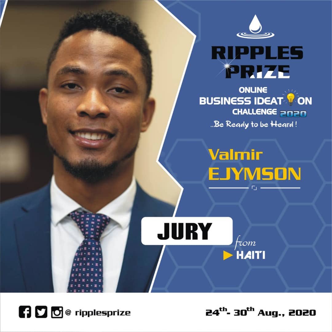 valmirejymson's tweet photo. It’s an honor to have been invited as one of the judges in Africa (Nigeria) for @ripplesprize .
I Will be helping Nigerian Entrepreneurs to look into most of the world’s socioeconomic problems.
Thank you @thaimpactcircle for the privilege. #blackmindsmatter https://t.co/VfgGQ7I7I6