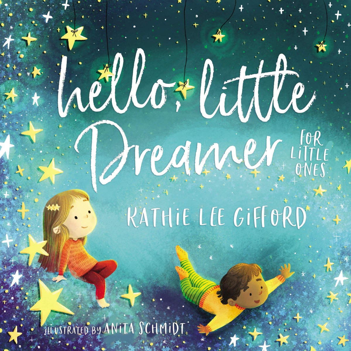 BrightAgencyUS's tweet photo. Happy #BookBirthday to HELLO, LITTLE DREAMER by @KathieLGifford and illustrated by #BrightArtist @DoodleAnni 🥳🎉 This dreamy story encourages readers to embrace their God-given purpose in life. ✨ @ThomasNelson https://t.co/46xsdsR9C9