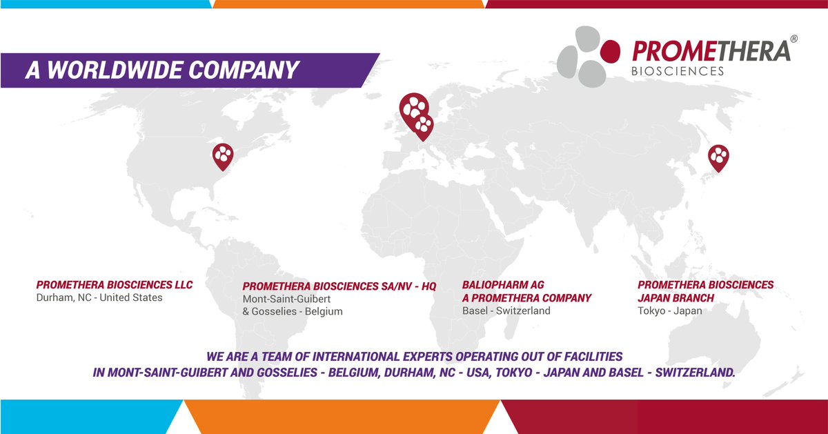 Did you know we have multiple sites in several areas of the world? We are a team of international experts operating out of facilities in Mont-Saint-Guibert &amp; Gosselies - Belgium, Durham, NC - USA, Tokyo - Japan &amp; Basel - Switzerland.

Get in touch! promethera.com/contact/