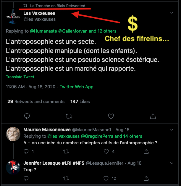 Bon bah: { 1000+ à 12 } une zacrée pâtée... Quelle leçon. même pas un mot de la Teub qui à pourtant honorablement participé au tweet... On peut toutefois parler d'une grozze organisation citoyenne d'astroturfing. Beurk