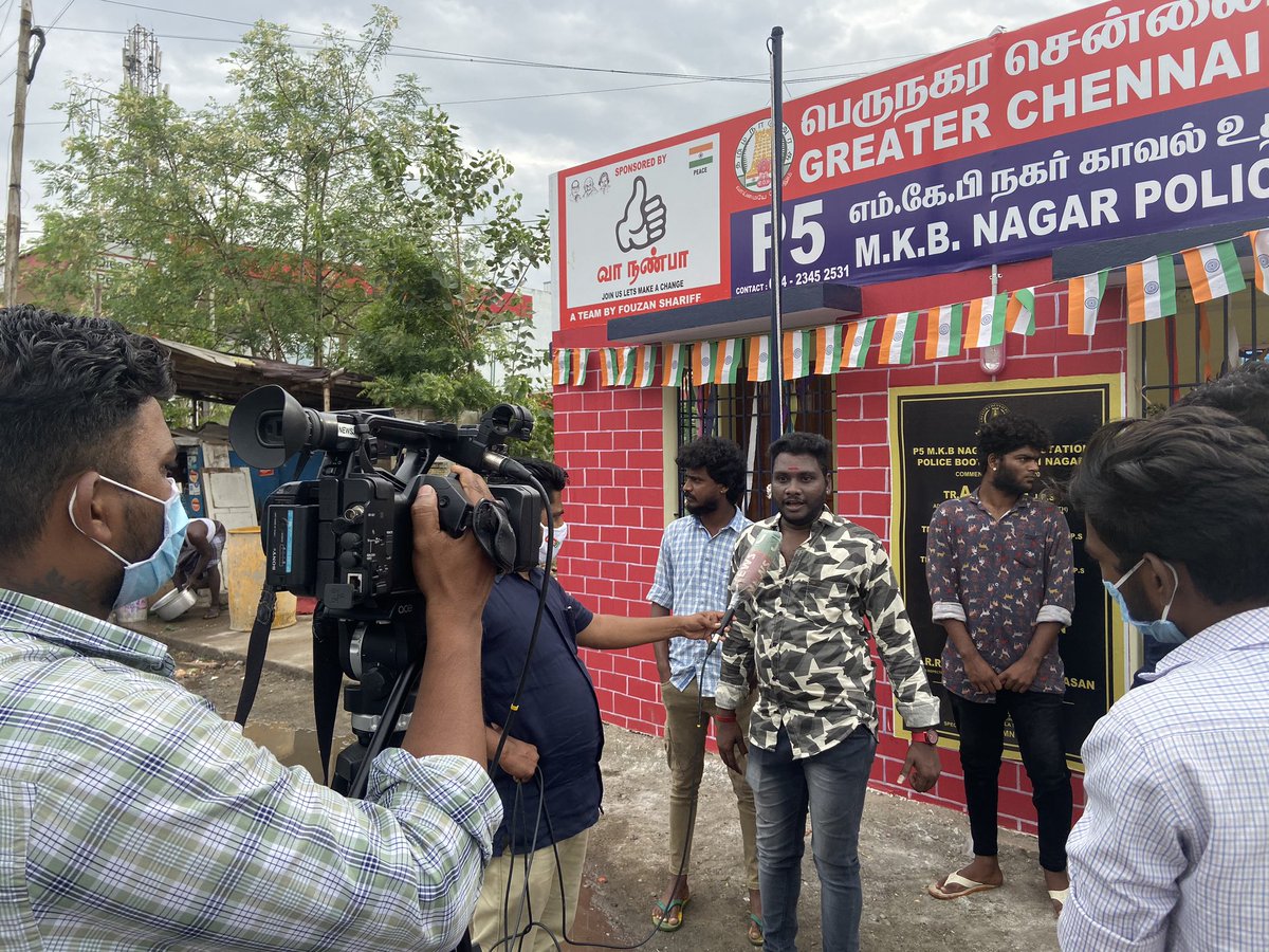 shariff_fouzan's tweet photo. People of vysarpadi 
( about vaa nanba ) 

Action speaks 

#chennai #tamilnadu #people #news #team #vaananba https://t.co/oz31hBymwE