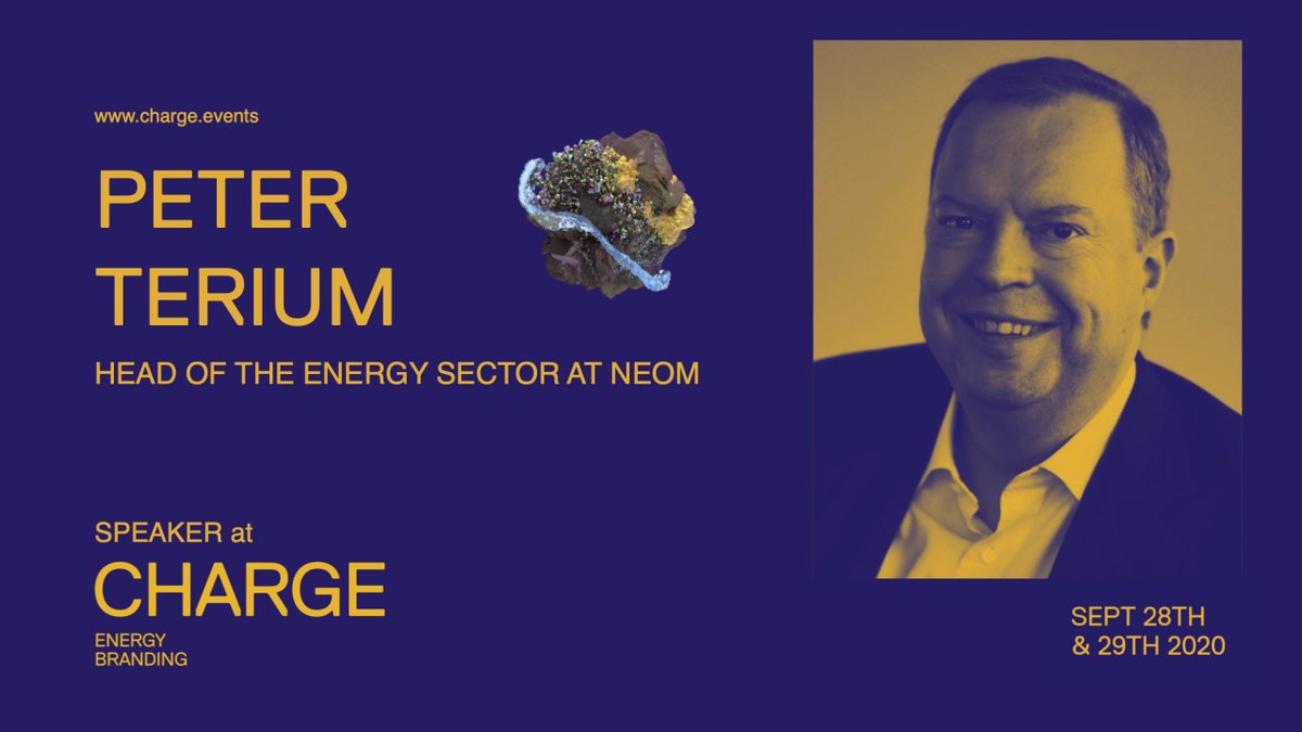 BrandingEnergy's tweet photo. Peter Terium serves as the head of the energy sector for @NEOM, one of Saudi Arabia's gigaprojects to realize Vision 2030. Peter has set an ambitious agenda to make NEOM the world's most advanced renewable energy hub.

Download the #CHARGE2020 brochure: https://t.co/omy5vX4SYh https://t.co/jCnqUh0fwx