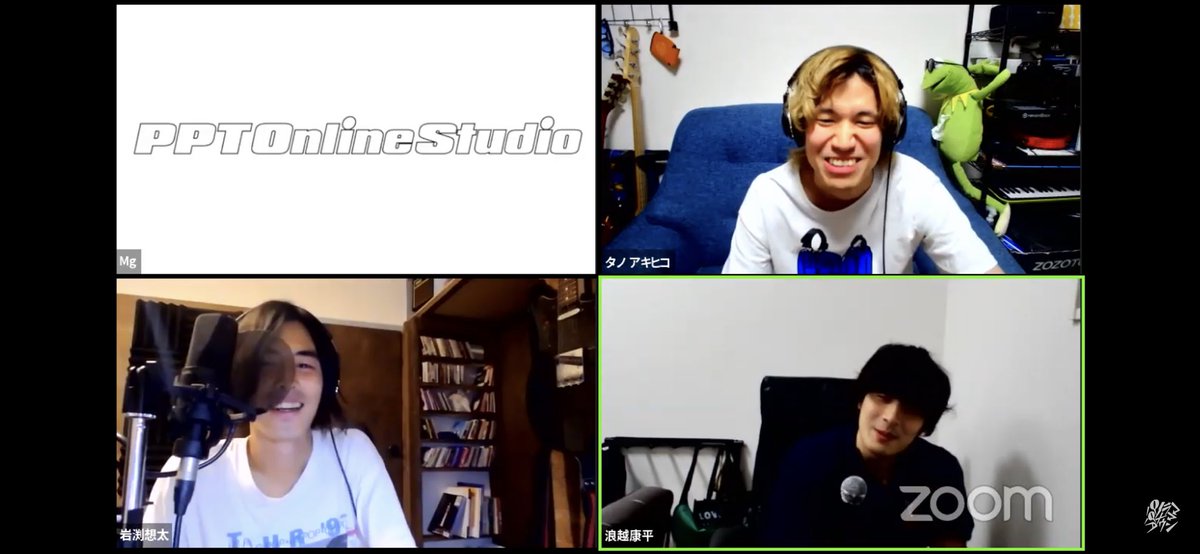 pano_pana's tweet photo. PPT Online Studio只今配信中▶️
配信ライブからSO YOUNGでした!
冒頭の岩渕の言葉がいいですね。
続きは是非アーカイブ配信でチェックして下さい!8/23(日)まで視聴可能です🙆🏼♀️
チケット購入↓
https://t.co/U8hPx4tciX
#PPTOS
📺:https://t.co/YqVzslox44 https://t.co/xGv87jtUJx