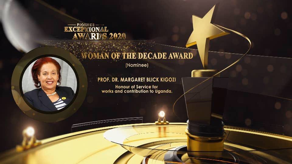 EDWFug's tweet photo. Our second nominee is Prof. Dr. Margaret Blick Kigozi. She is nominated because of her service, works and contribution to Uganda.
#exceptionalawards
#eas2020
#unsungheroes
#WomanOfTheDecadeAward
@KigoziMaggie https://t.co/cuMZK1FMLS