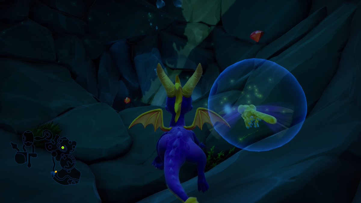 raetastrophe's tweet image. Just another chill time with the friendly dragon Spyro underwater lol #SpyroRiptosRage #Childhood #Gaming #PS4share