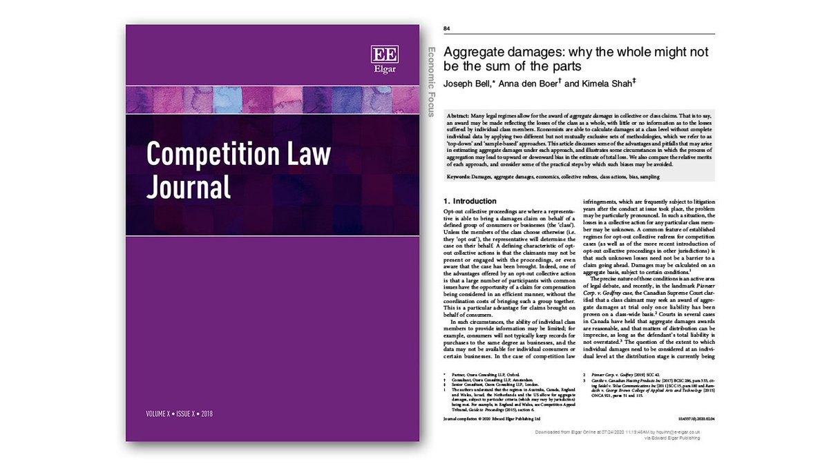 Competition Law Journal tweet media