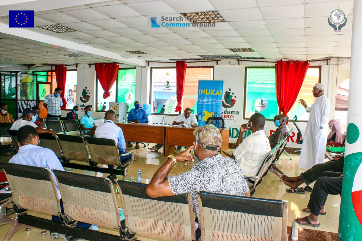 actionlife_Ke's tweet photo. Today @KYBI_ke  in partnership with @SFCG_Kenya in collaboration with the office of County Commissioner held a finalization meeting on MVVICARD, aimed at discussing on key nitty-gritty to ensure successful mass registration of all fishermen in Lamu. @EUinKenya https://t.co/xzs9cN0JS5