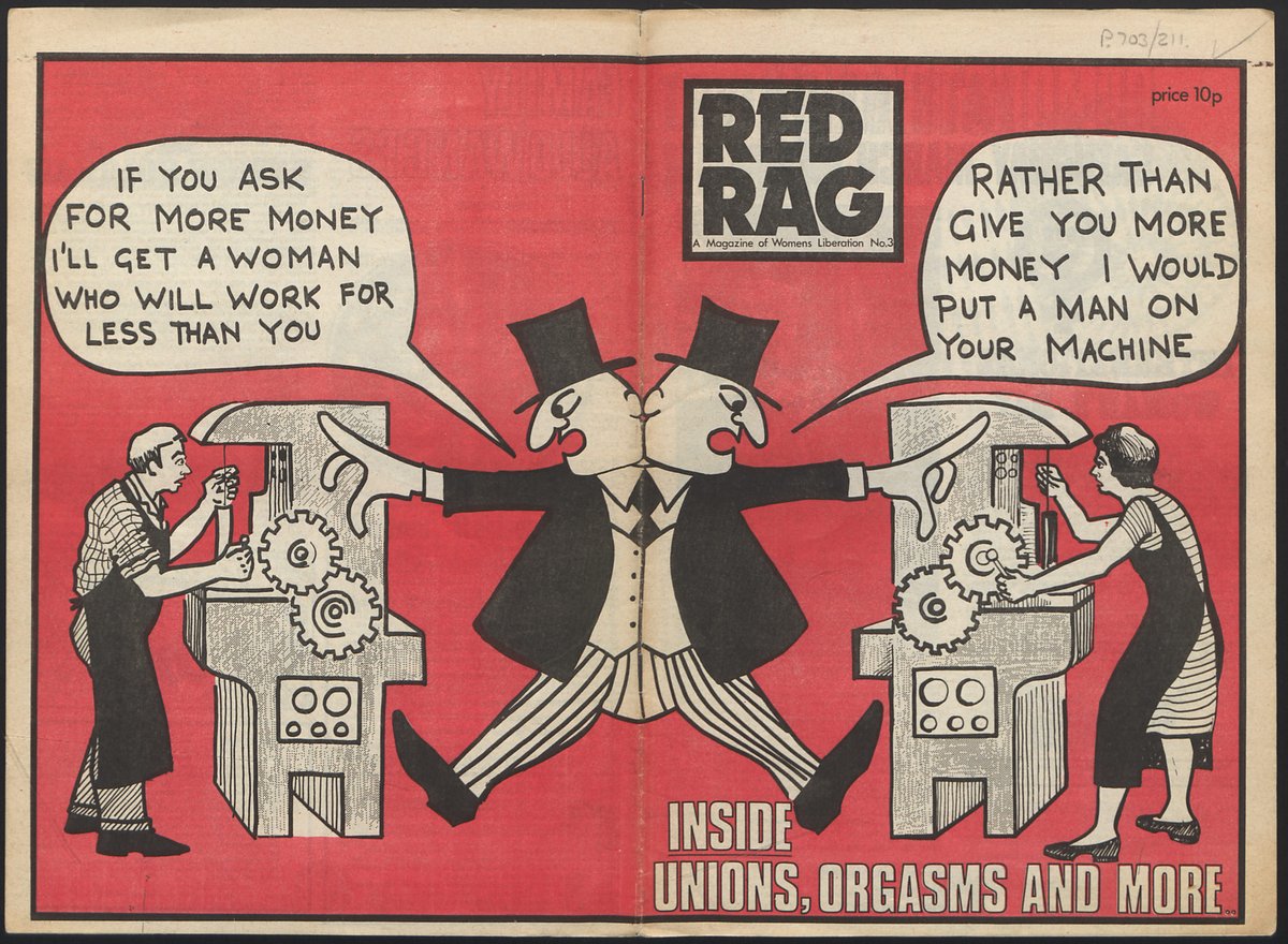 See Red was founded in 1974 by three ex-art students. They met through an advert placed in Red Rag, a feminist magazine (which looks unfathomably cool), asking for women interested in combating the negative images of women in the media