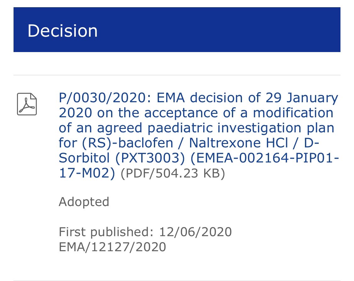 ShelbyTrading's tweet photo. #Pharnext
L’EMA accepte les modifications pour l’étude pédiatrique pour #CMT1
🌐https://t.co/fBVHudGVYa
#Bigdata #AI #machinelearning #drugdiscovery #DataScience #IntelligenceArtificielle #pleotherapy #deeplearning https://t.co/TKs9js0vit