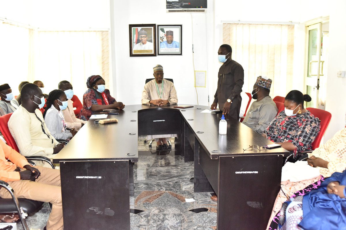 NewmapGombe's tweet photo. Tangale Waja Students Association (TAWASA) has given an award of excellency to the Gombe State NEWMAP Project Coordinator, Engr. Mohammed Garba for his humanitarian services. https://t.co/PhALZ2CxWV