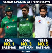 ghulammujtaba87's tweet photo. @babarazam258 Babar Azam in top 5 test batsman. He is the only batsman to be in the top 5 of all 3 formats. Keep shining boby champ❤️❤️♥️ https://t.co/soyZlcZRhF
