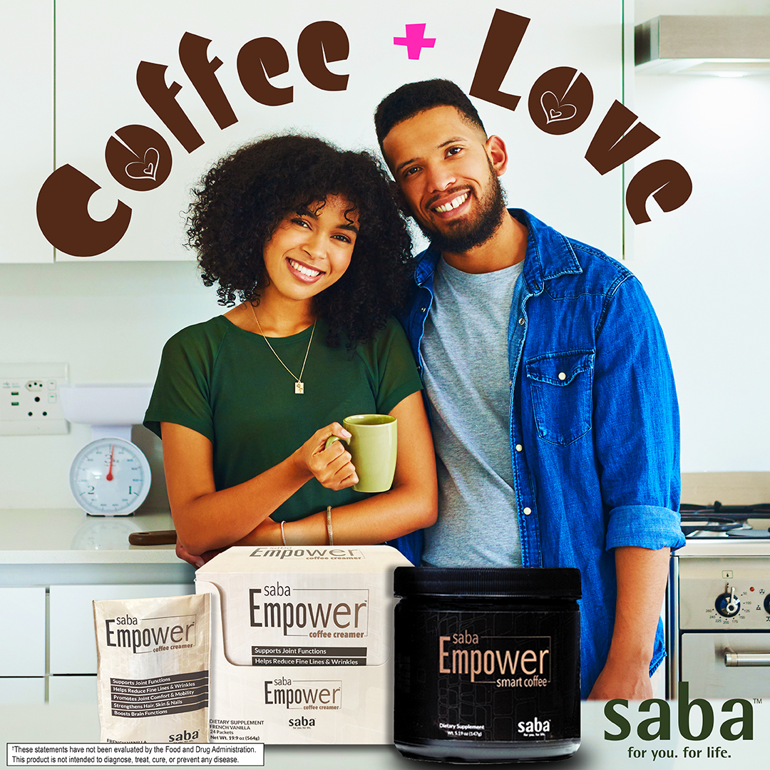 OfficialSaba's tweet photo. Make a lifestyle change that will help you get healthier and be good to yourself every day! Start you #SelfCareMorning off the right way with Saba Empower Smart Coffee and Collagen Creamer.
#SabaForLife #SmartCoffee #WeightLoss #Collagen #HappyCoffee #AMEssentials #WakeUpHappy https://t.co/vVha7ZxIEE