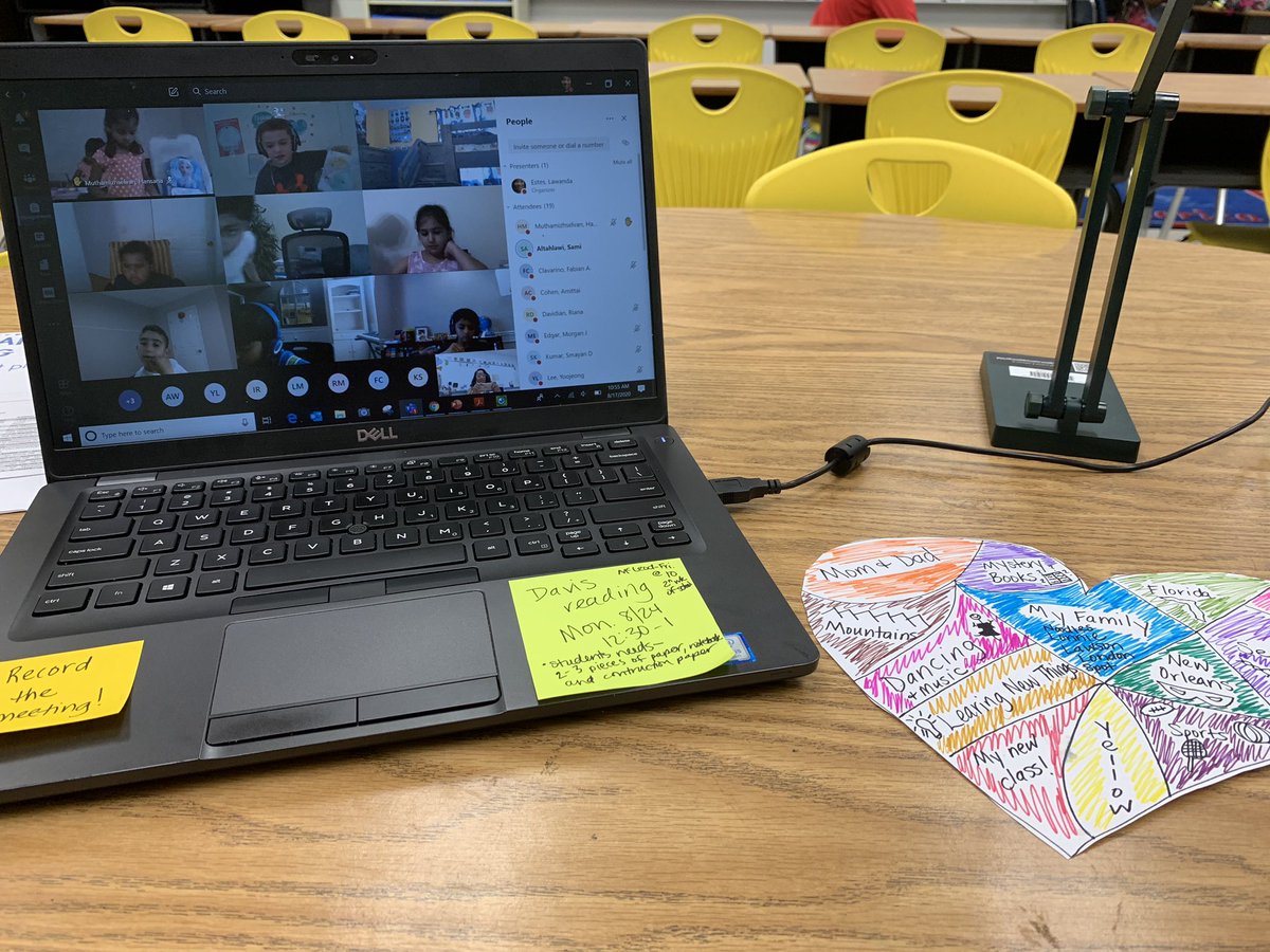 lawanda_estes's tweet image. We made it through the day with only minor hiccups! I had fun with my second graders!#readyforthechallenge #heartmap