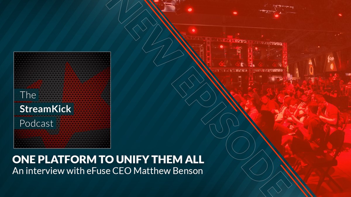 StreamKickPod's tweet photo. Gaming, esports, and streaming make up a heavily fragmented ecosystem.  The team at @eFuseOfficial has a plan to make it better for everyone. 📈

Our interview with eFuse CEO and founder @mjb_OH is live and available now on your favorite podcast platform!

https://t.co/kS6ej9aP0j https://t.co/DvWFBKketW