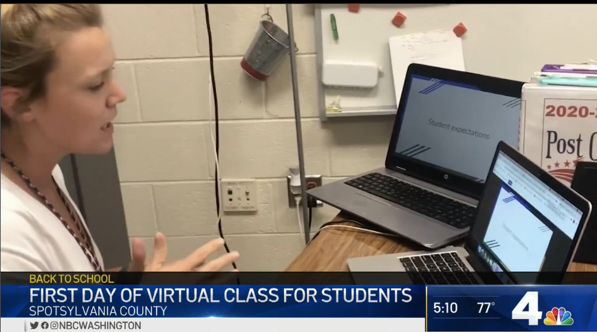 PostOakMS's tweet photo. Post Oak was featured on the news! Thank you to all who made our first day back a success. @SpotsySchools https://t.co/ZE6dkkv4Ge https://t.co/W9TKXytWLe