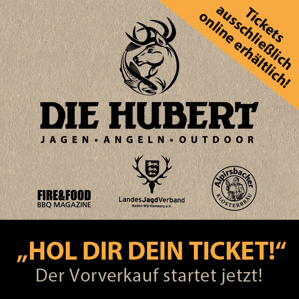 Hol dir dein Ticket für DIE HUBERT! 
Im Herzen der Schwäbischen Alb, auf dem „albgut“ in Münsingen, trifft sich vom 18.–20. September 2020 erstmals die süddeutsche Jagd- und Angelgemeinschaft zur neuen Messe.
Ticket bestellen unter: ➡️ tickets.fire-food.com