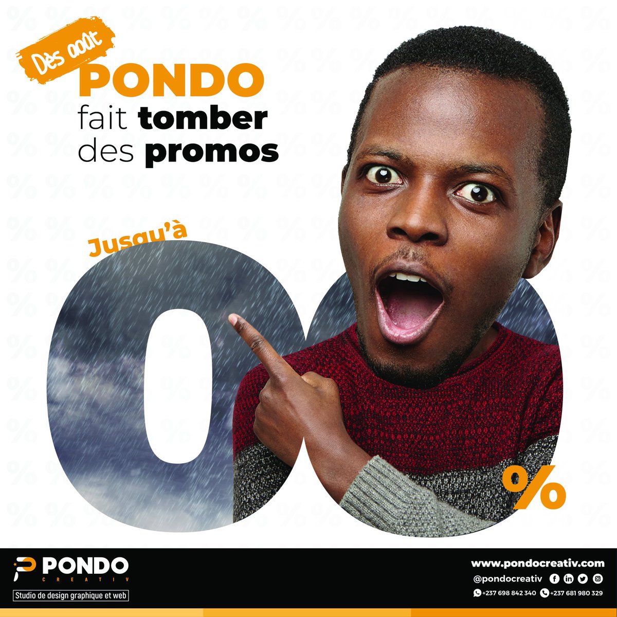 BapaYves's tweet image. ⛱ PONDO FAIT TOMBER DES PROMOS ! ⛱

Etudiants, Chercheurs d&apos;emploi, Business owners, PMEs. Désormais, marquez-ceci com  RDVs &quot;BONS PLANS&quot; sur nos réseaux sociaux. Des offres #GRATUITES &amp;amp; réductions #EXCEPTIONNELLES à partir de 7 SEMAINE.
#WeThinkAboutYou
#WeCreateWithYou