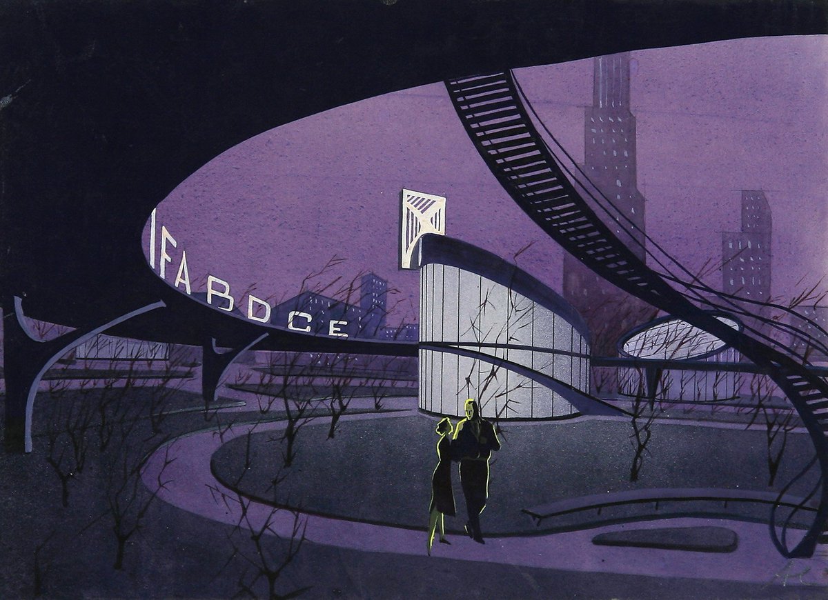 FedeItaliano76's tweet image. Illustrations for Ray Bradbury's 'Fahrenheit 451' painted in the 1950s by Soviet artist Andrey Sokolov (1931–2007)—and here instagram.com/p/CEBu3XsDJpM/…