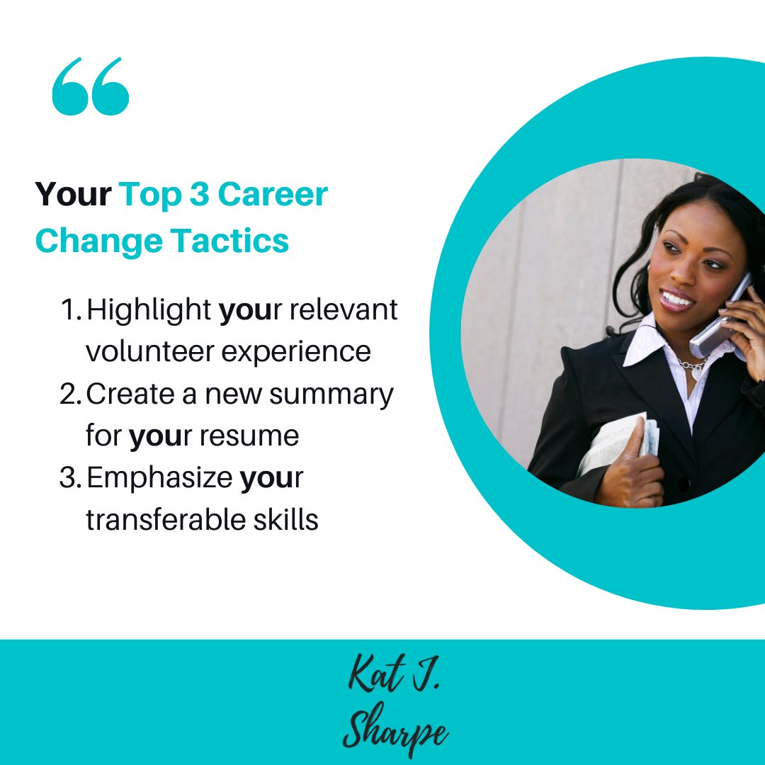 Hey! Looking to change careers? You have more skills than you think! Focus on what you bring to the table #careers #successtips #careeradvice #careercoach #strategy #motivation #blackwomenatwork #goals