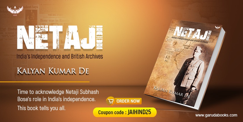 GarudaPrakashan's tweet photo. #FreedomOffers 

communications which would be essential for their reinforcement."

- General Auchinleck to Chiefs of Staff, Dec 1945.

1st-TIME-EVER DOCUMENTS FROM BRITISH ARCHIVES 

BUY "NETAJI.."

👉https://t.co/jRhwlH7pRx (25% OFF)
CC: JAIHIND25 

2/ 
@sankrant @ankur2812 https://t.co/aAg9bPPVPI