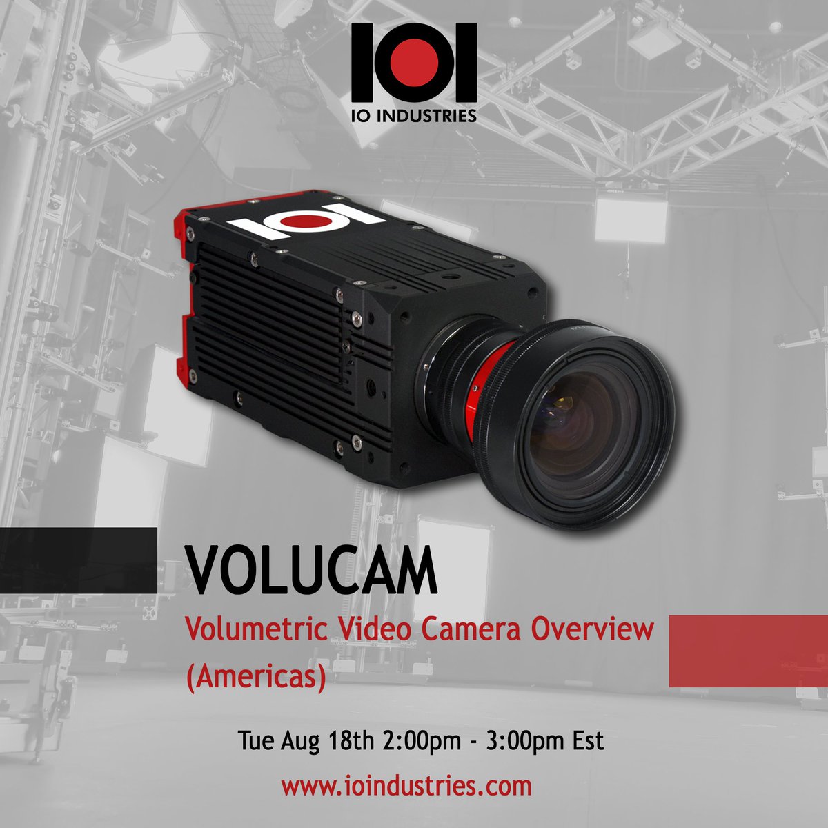 Our first online event starts today! Join us to learn more about our Volumetric Video Camera - Volucam
Sign up here: 
linkedin.com/events/6689230…