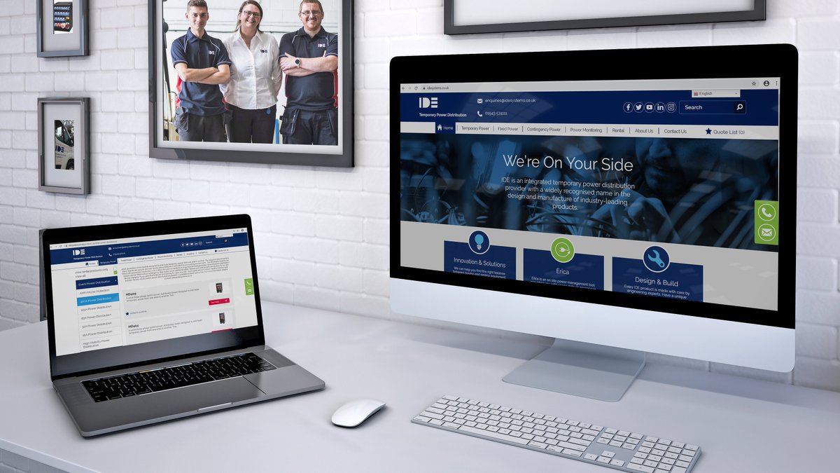 #TuesdayThought
Have you visited our website recently?
Visit: idesystems.co.uk for all of your temporary power distribution needs.
#temporarypower #fixedpower #contingencypower