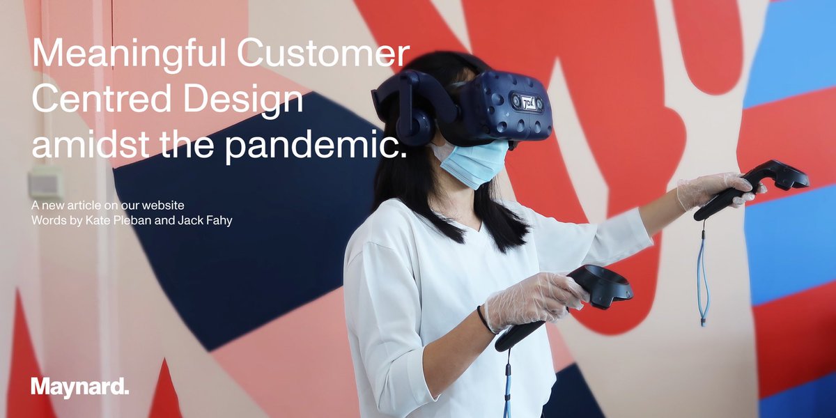 maynarddesign's tweet photo. What happens when the ‘luxury’ of face-to-face engagement is suddenly no longer a legitimate option? 

Read the full article on our website https://t.co/rlnkuACh2A 

#design #usertesting #designprocess #userexperience #COVID19 #designtools #remotetesting https://t.co/2yrmOKCKzB