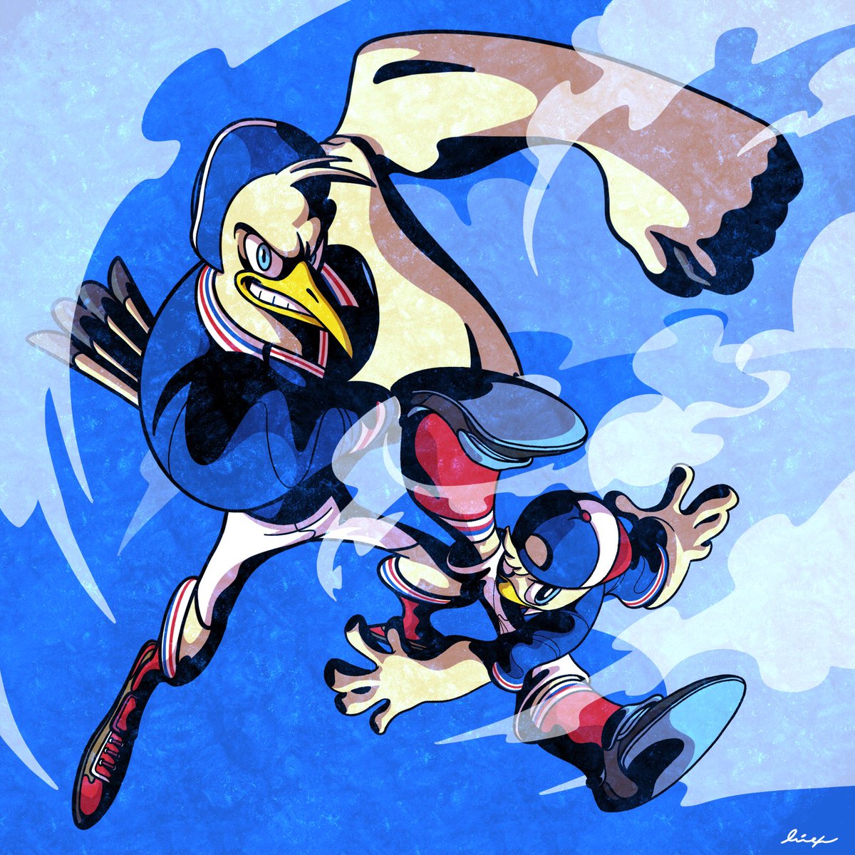 ボチボチマスコット描きたいなと思ったのでマリノス君を描きました スタイルは機動 Fcさえきのイラスト ボチボチマスコット描きたいなと思ったのでマリノス君を描きました スタイルは機動 Fcさえきのイラスト