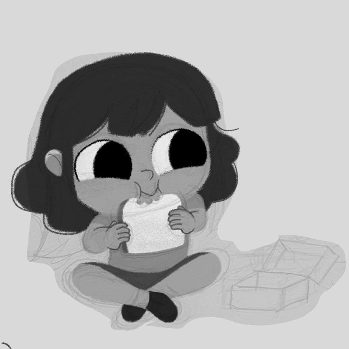 BorgesDhi's tweet photo. Tá na hora do lanche!!!!
#sketch #wip #kidlit #kidlitart #kidillustrator #childrenbookillustration #ilustraçãoeditorial #ilustracaoinfantil #ilustrador #editorial #desenho #ilustração #desenho #draw #drawing #illustrazioni #illustracion #escola #recreio #intervalo https://t.co/AC3QaggXBp