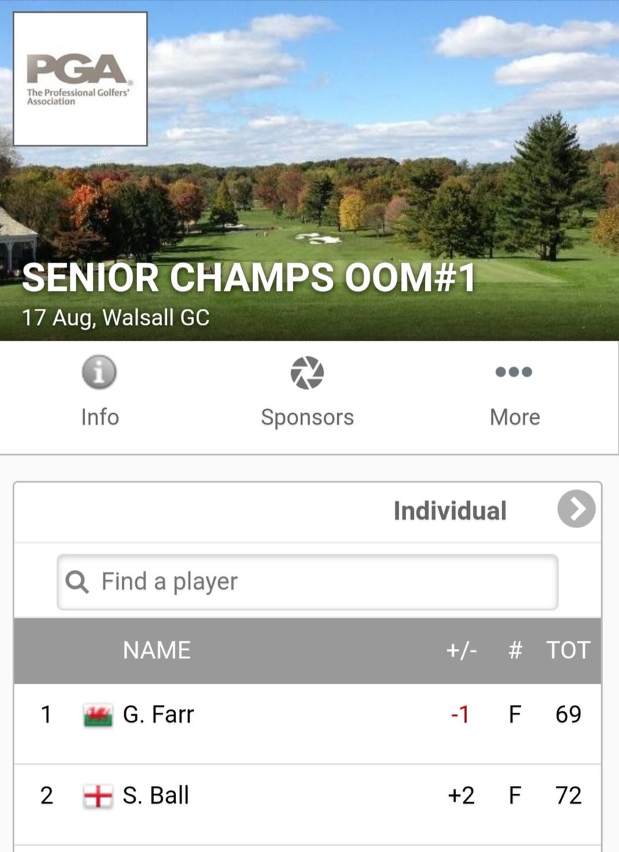 PGAMidlands's tweet photo. Congratulations to @GouldThomas  and @grahamjfarr  on winning the Trainee OOM and Senior OOM. Massive thanks to @WalsallGC for hosting us yesterday. The golf course was in great conditon @JonMerchant1. We look forward to seeing you again next year. https://t.co/J6UxP1XVbH