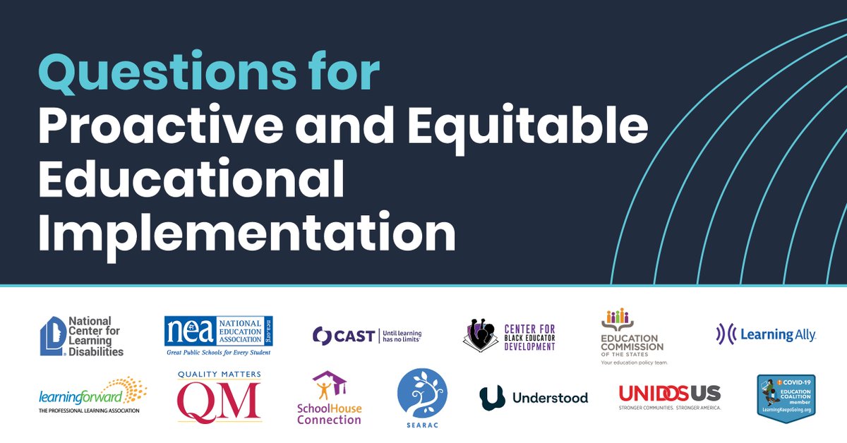 ncldorg's tweet image. The impact of #Covid19 has been deeper &amp;amp; more pronounced for learners that the education system has traditionally disadvantaged. We joined 12 orgs to develop resources that meet the needs of students that are systemically marginalized: ncld.co/2POFbrz. #LearningKeepsGoing