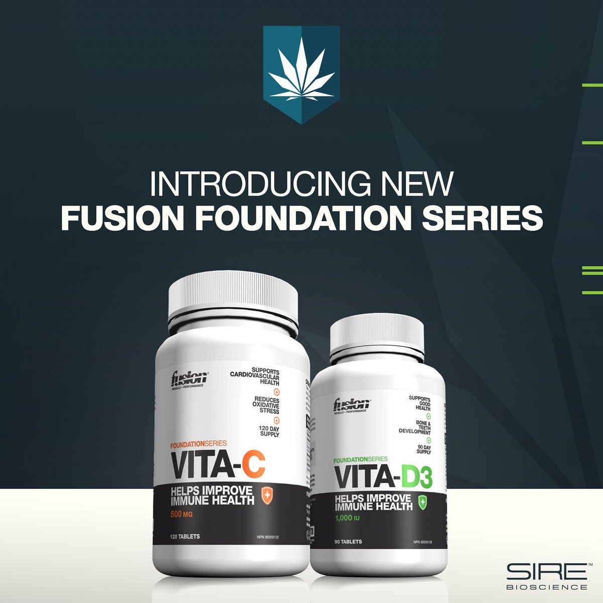 Sire Bioscience Inc. Introduces New <a href="/fusionmuscle/">Fusion Muscle • Performance</a> Foundation Series
to Support Athletic Performance and Overall Health.

You can read the entire press release here -> sirebioscience.com/blogs/news/sir…

$SIRE #CBD #hemp #cannabis