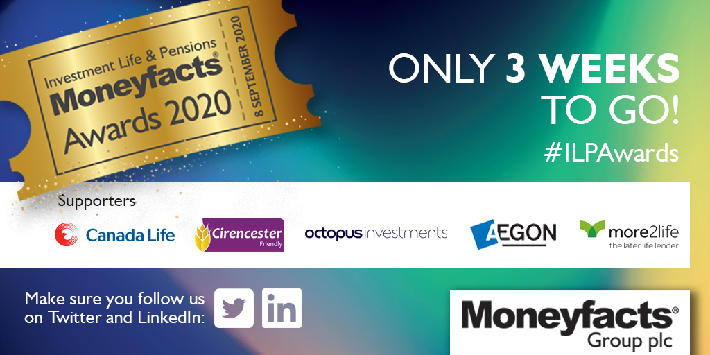 FinanceAwards's tweet image. Join us for our virtual awards ceremony and winner announcements live on Tuesday 8 September!🏆✨#allwillberevealed #ILPAwards #threeweekstogo #thecountdownison