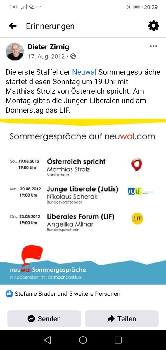 Vor acht Jahren gab es die neuwal Sommergespräche. 2012! Interviews mit 14 Kleinparteien. Zur Primetime vor den ORF Sommergesprächen. Online. Das war schon ein super Projekt damals. Sehr, sehr viel gelernt. #fermata