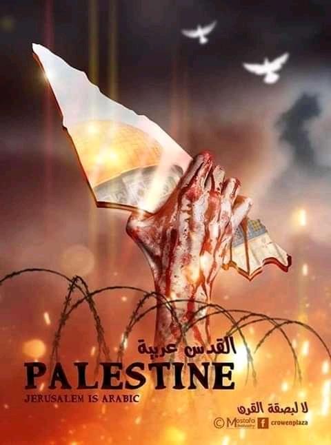 NBendife's tweet photo. يا قدسُ و يا رام الله
يا زنبقة الموت الأغلى
يا أروع ما تلد الدنيا ...
يا أرضا تدعى المحتلة 
يا أمي، يا أرضي الثكلى 
الجسد الضخم العربي
سيان: أميت أم حي؟!
وطن تنتظر حجارتة
يا غزة أنت شرارته
هل يبقى أبدا يتفرج؟! 😔💔
#سليمان_عيسى 💛💛 https://t.co/Pfl1XXdY8c