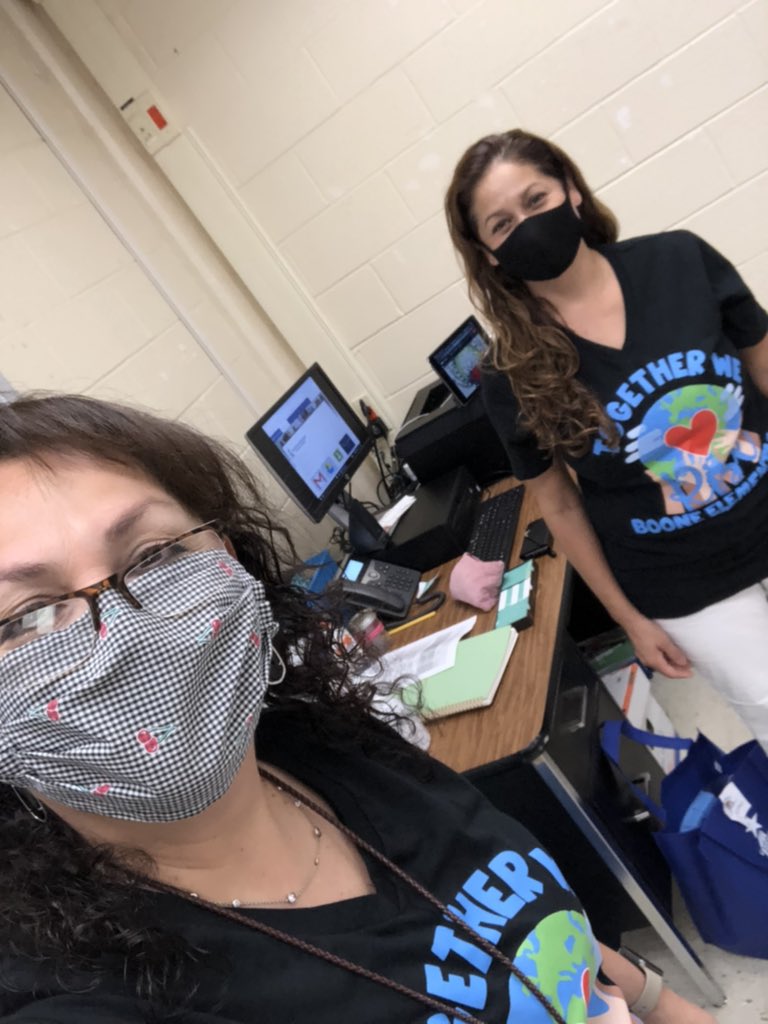 babscarde's tweet photo. Prepping for a different SAFER convocation! What is the same is our AWESOME Superintendent &amp; Amazing student performers! #ConvoSelfie https://t.co/hdY3VDLky9