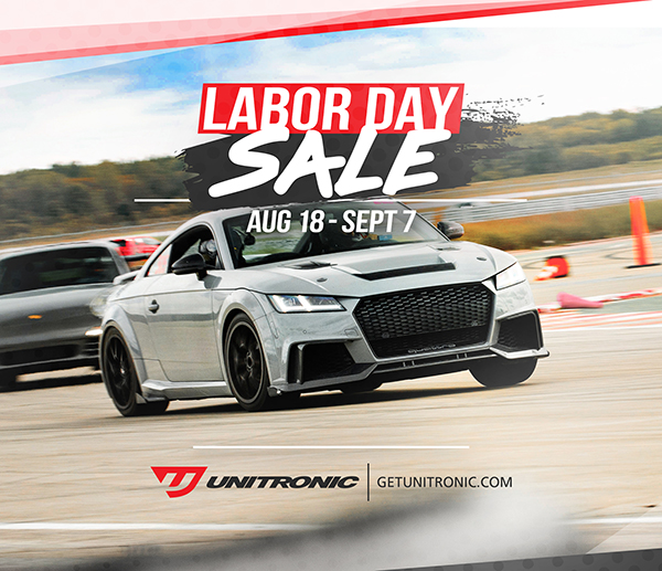unitronic's tweet image. The Unitronic Labor Day Sale in on! Save 10% or $100 on Performance Software now through September 7th.

LEARN MORE: getuni.ca/laborday20

#Unitronic
#GetUnitronic
#DeliverThePower