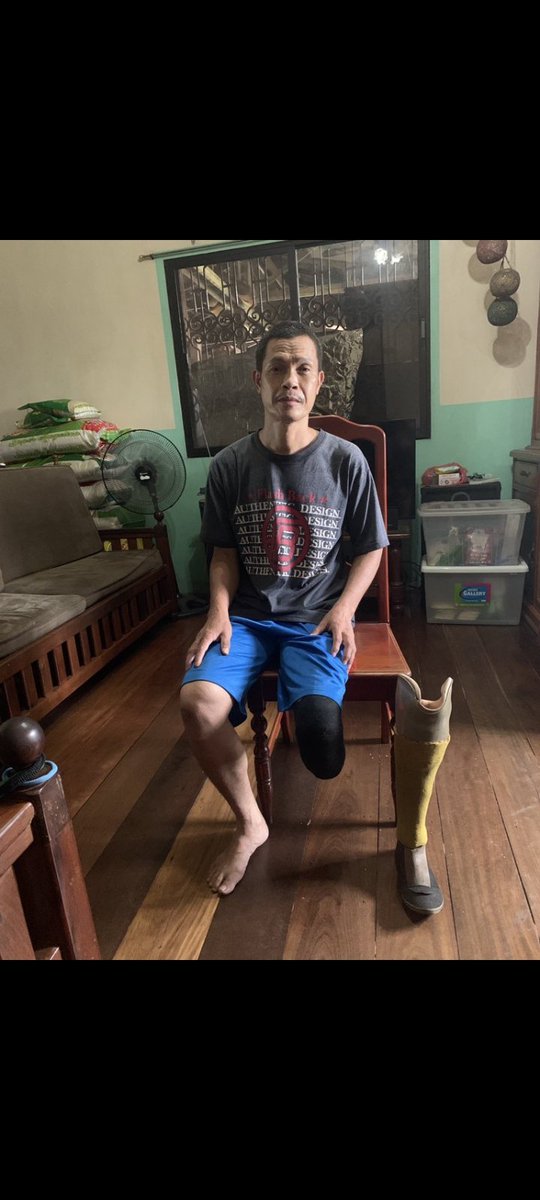 ms_evangelista3's tweet image. I never done this before and I never imagined myself doing this but here I am being a shameless person for my father. Please help my family raise a fund for my father's new artificial leg and for my family's livelihood as well. 

Gcash: 09667308032 

a thread.