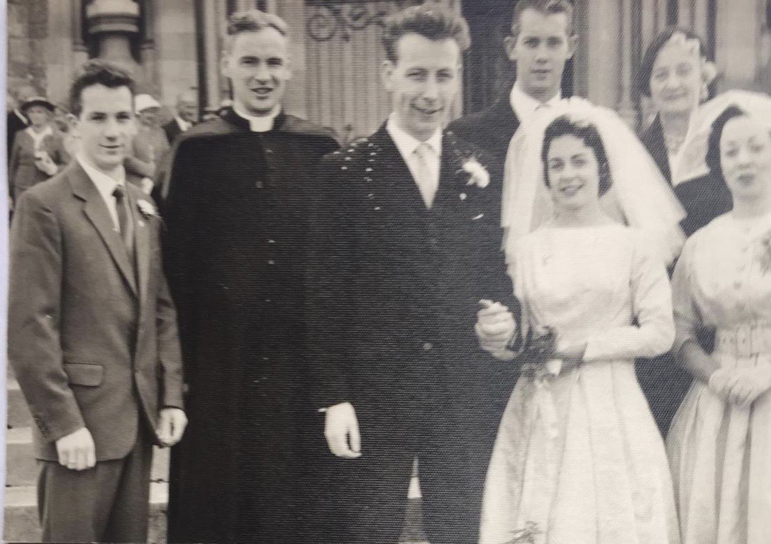 My Mam and Dad - Anne and Terry - are 60 years married today (here they are with my Mam's family outside St Macartan's Cathedral, Monaghan). No big celebration because of the pandemic - hopefully later in the year. However, several smaller ones to mark their achievement.