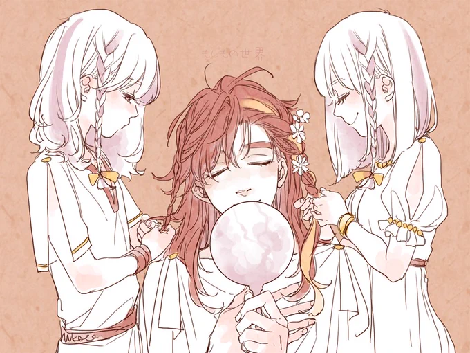 【幸せアルカディア】三つ編み
. https://t.co/nYvBW5mU8H 