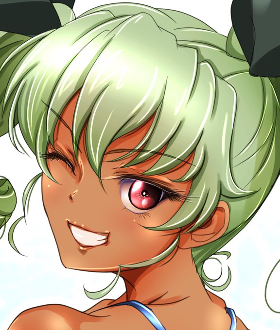 日焼け アンチョビ姐さん 🌞 