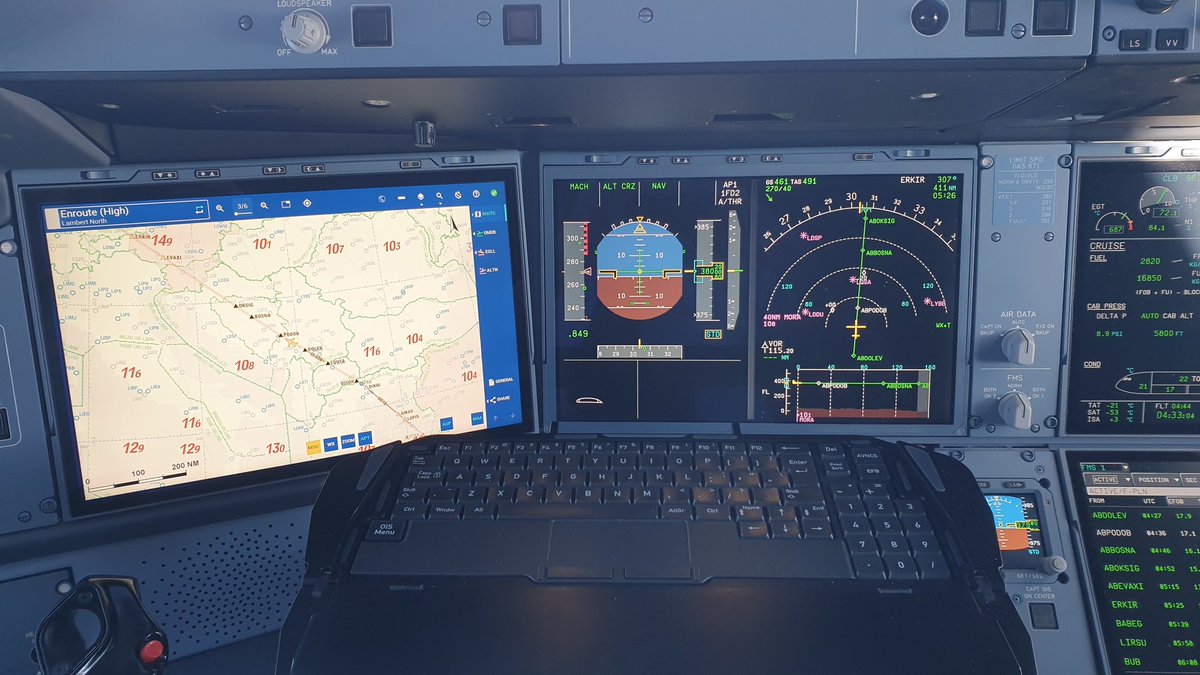 Very lucky to be back in the air after 5 months due grounding of the A380s. The office has changed though 😉.