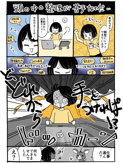 頭の中が多動なんです…

#今日も生きづらい人生でした
#ADHDあるある #コルクラボマンガ専科 
