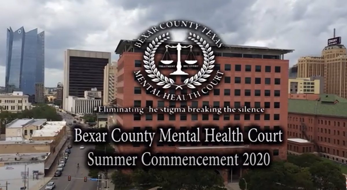 In case you missed it, here’s our first virtual celebration : 2020 Bexar County Court at Law #12 Mental Health Court Summer Graduation!! youtu.be/TpD8oyCc370 via <a href="/YouTube/">YouTube</a> #BexarMentalHealth