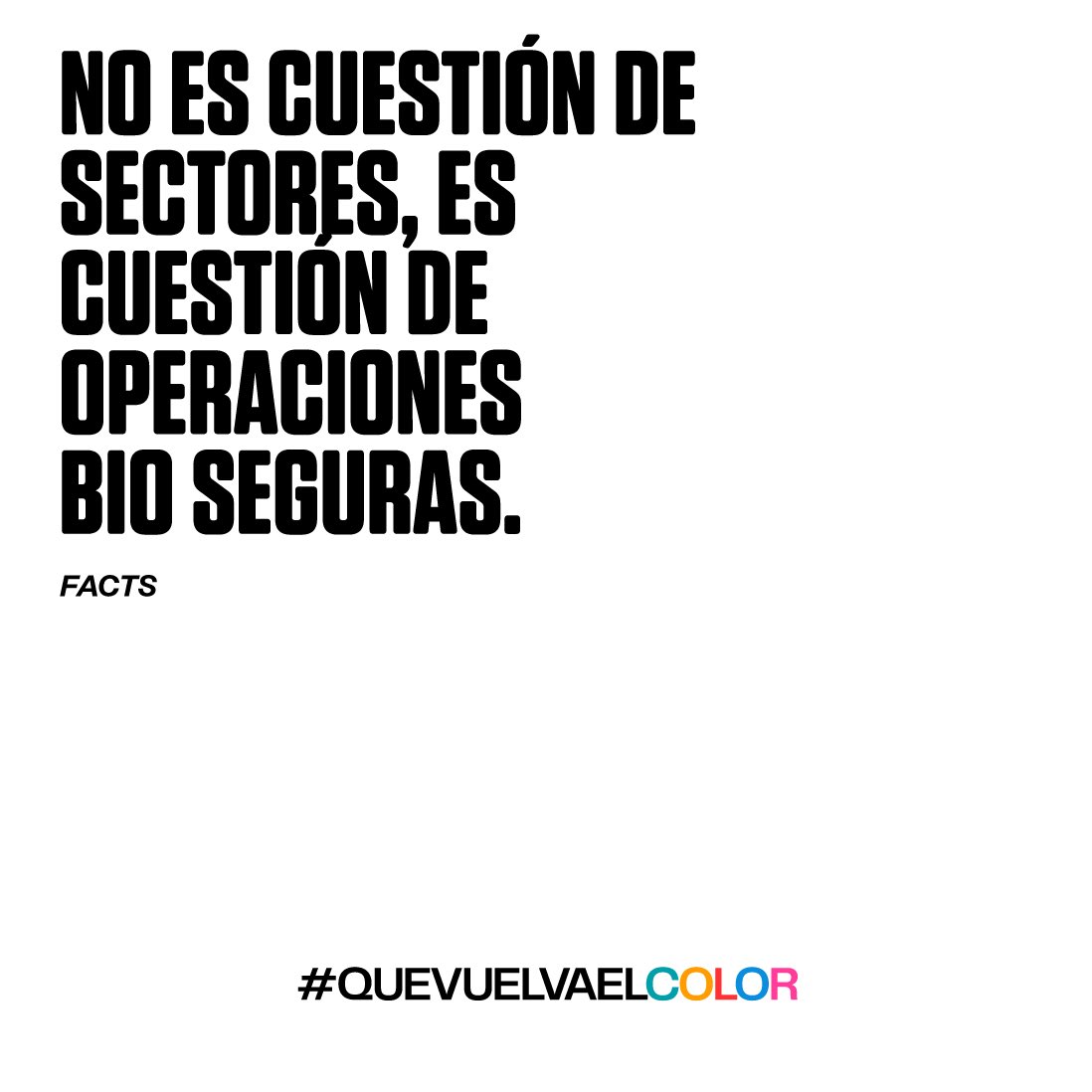 Hay un estigma sobre nuestro sector, pareciera que nos quieren dejar a un lado. 
Exigimos que nos permitan operar bajo estrictos protocolos de bio seguridad. Como a todos.
#QueVuelvaElColor
•
<a href="/infopresidencia/">Presidencia Colombia 🇨🇴</a> <a href="/IvanDuque/">Iván Duque 🇨🇴</a> <a href="/WRadioColombia/">W Radio Colombia</a> <a href="/ELTIEMPO/">EL TIEMPO</a> <a href="/elcolombiano/">El Colombiano</a> <a href="/NoticiasCaracol/">Noticias Caracol</a>